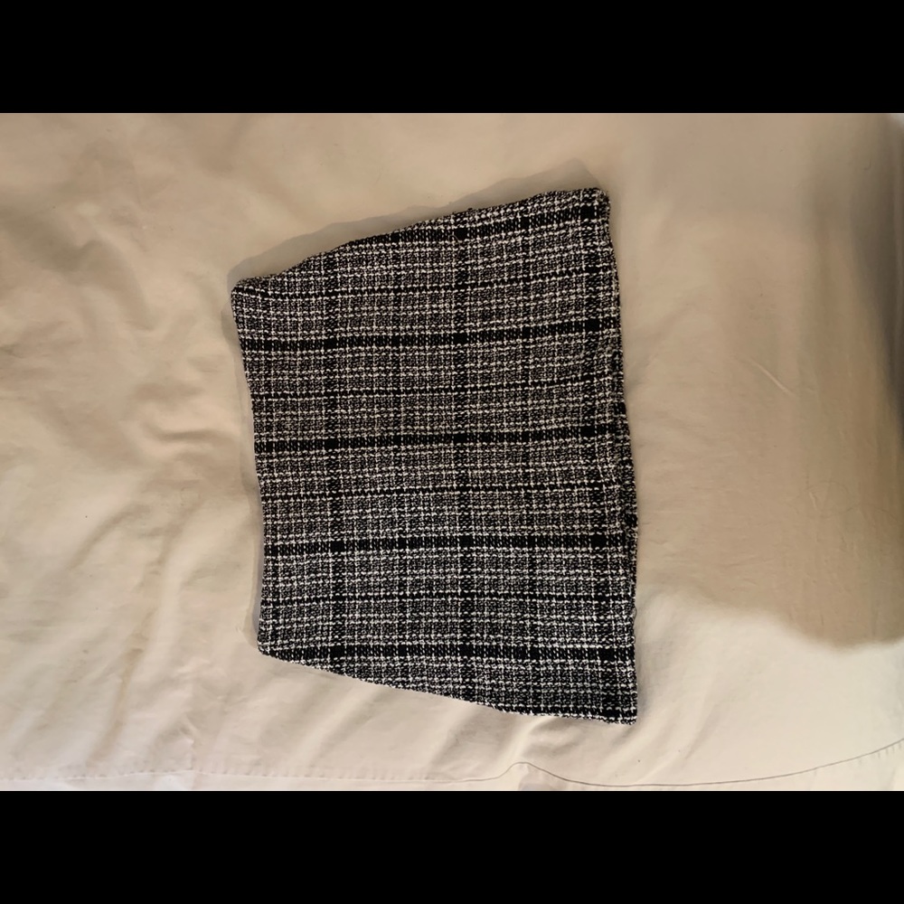 Shein tweed mini skirt